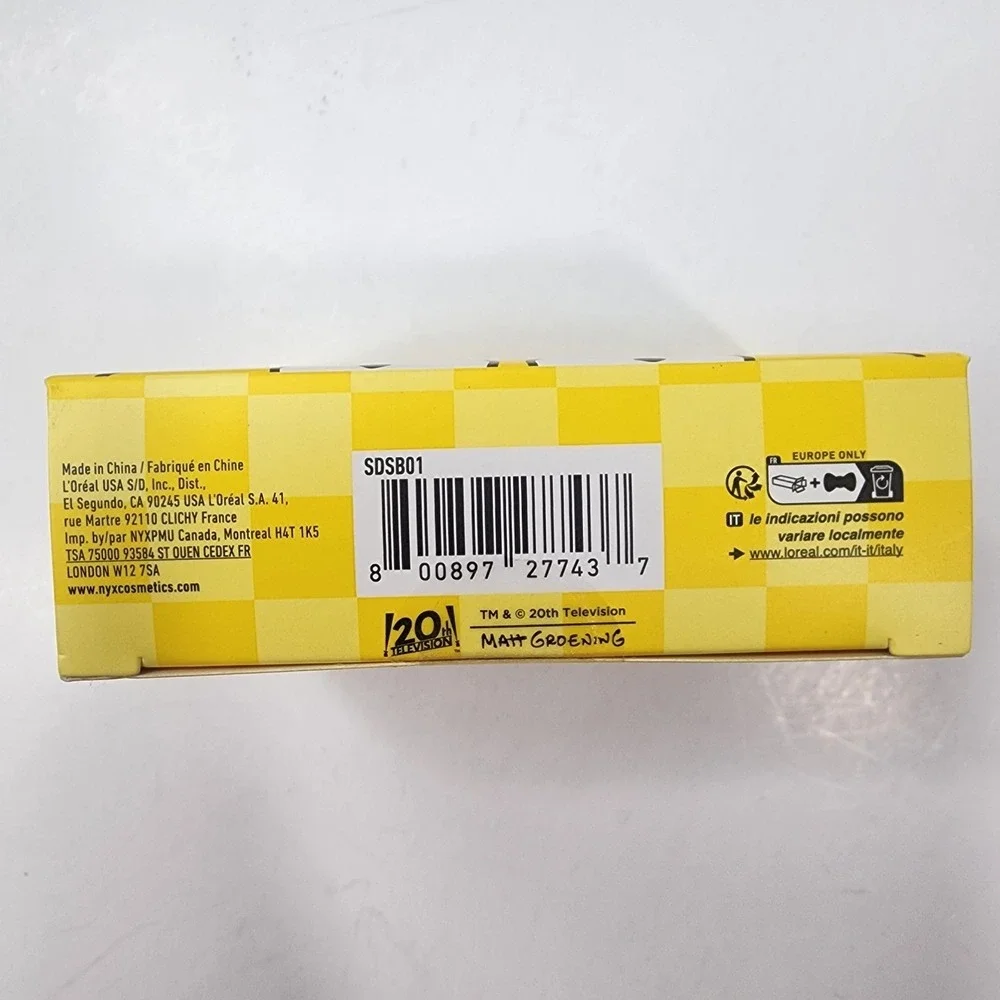 NYX Professional Makeup nyx simpsons